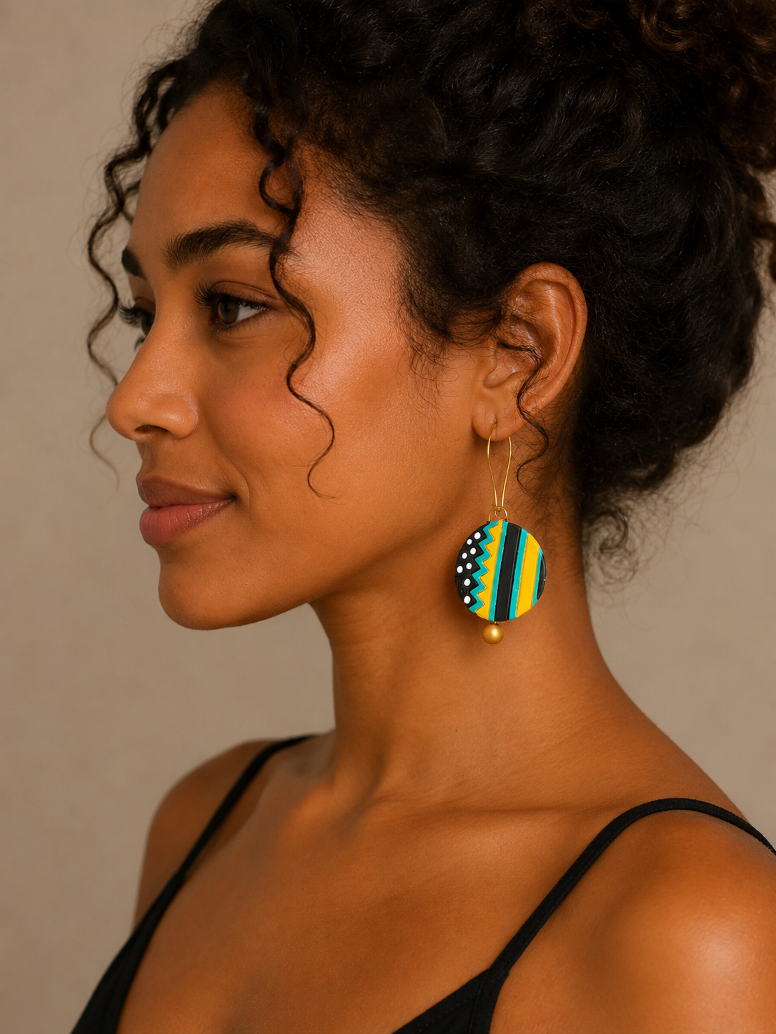 Rhythm Circle Earrings