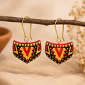 Nomad Ember Tribal Earrings