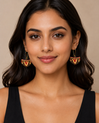Nomad Ember Tribal Earrings
