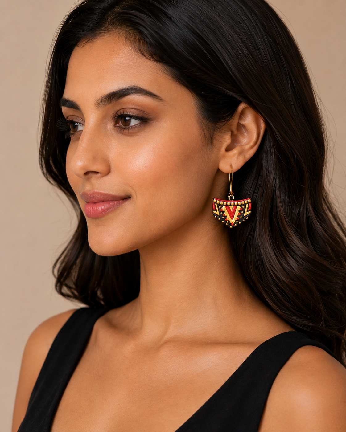Nomad Ember Tribal Earrings