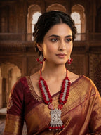 Shrivika Temple Necklace Set