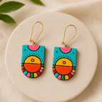 Solar Pop Artisan Earrings