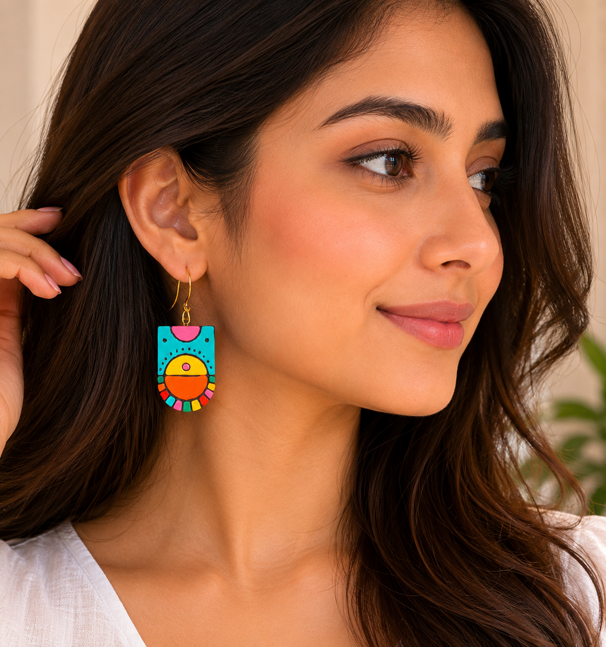 Solar Pop Artisan Earrings