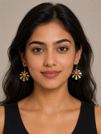 Solar Rhythm Handmade Earrings