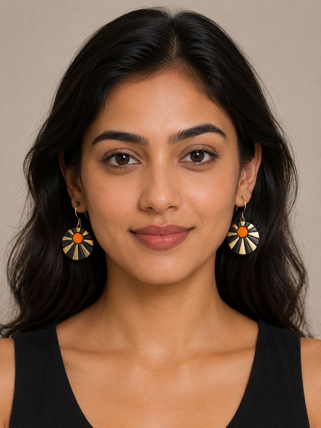 Solar Rhythm Handmade Earrings