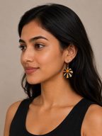 Solar Rhythm Handmade Earrings