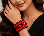 Mirror Thread Bangle Set