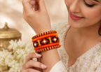 Mirror Thread Bangle Set