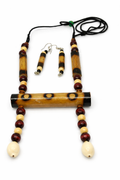 Bamboo Tribal Necklace Set
