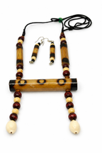 Bamboo Tribal Necklace Set