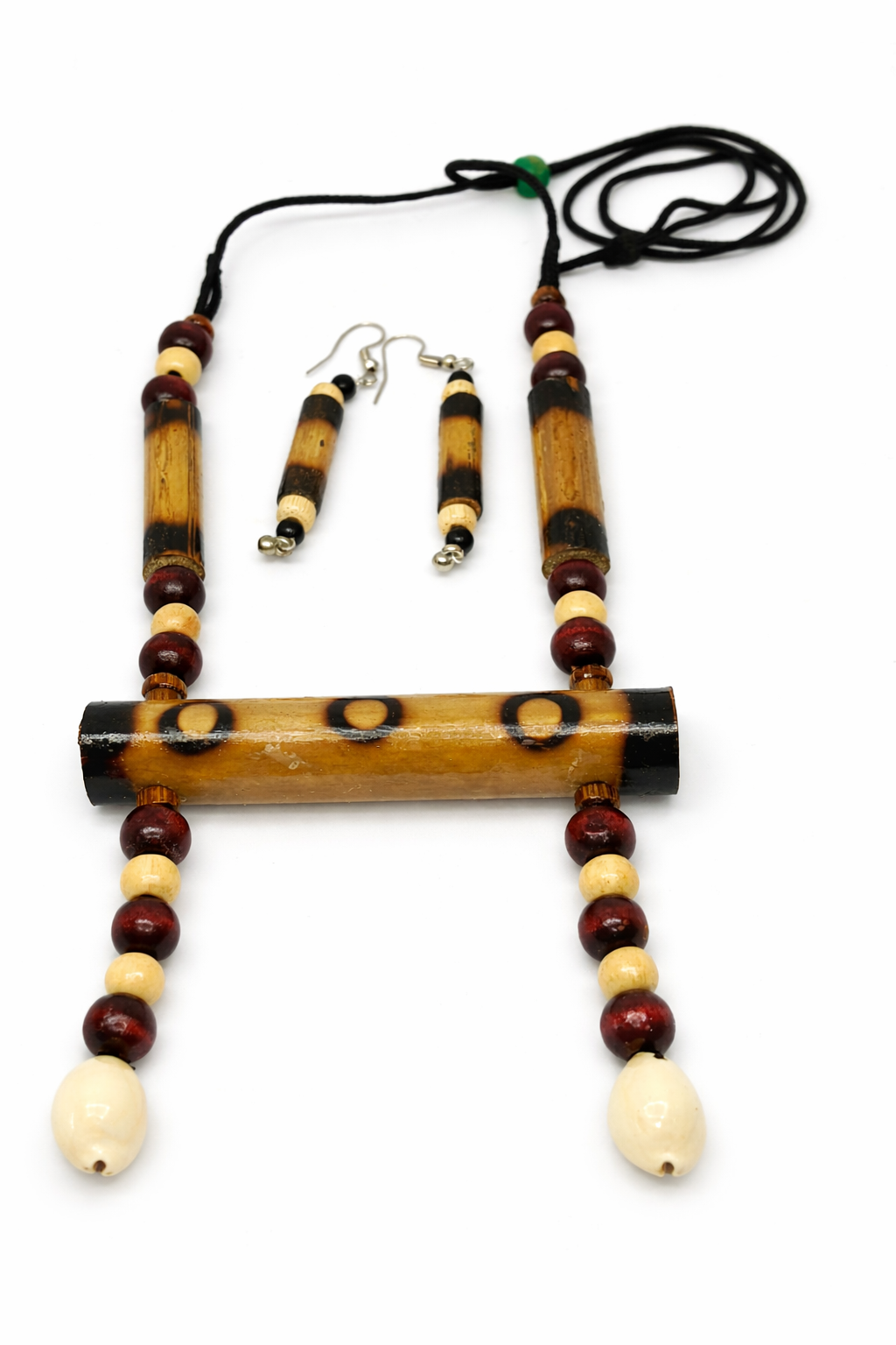 Bamboo Tribal Necklace Set