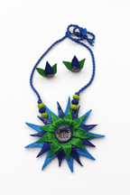 Blooming Flower Clay Jewellery Set