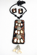 Boho Shell Charm Necklace Set