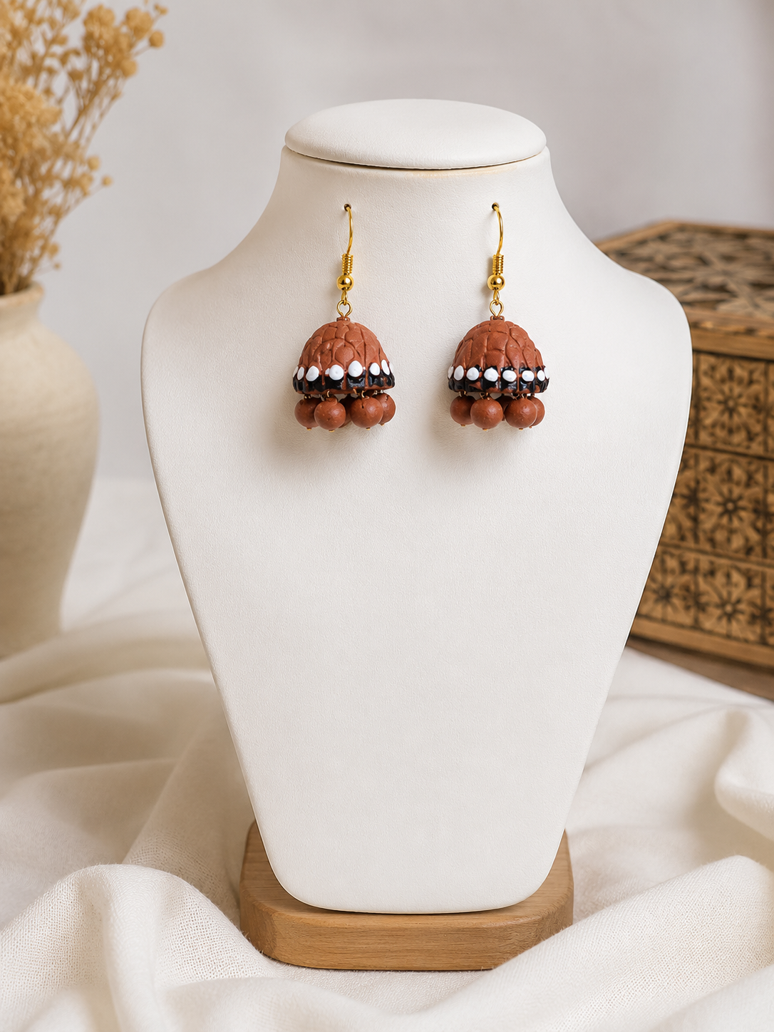 Charm Jhumka Earrings
