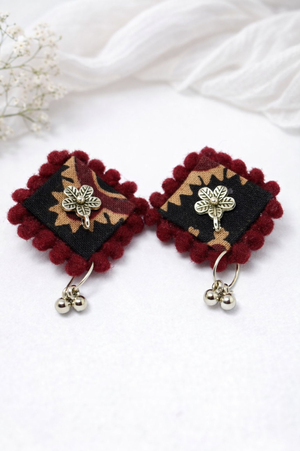 Ajrak Diamond Earrings