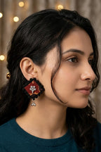 Ajrak Diamond Earrings