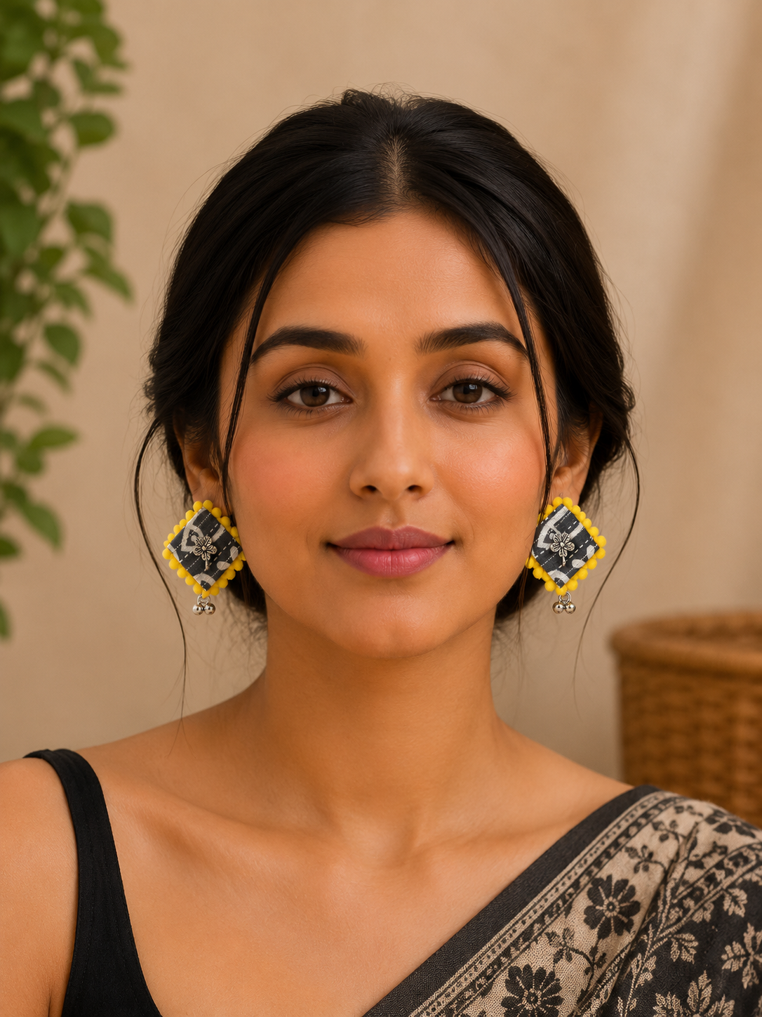 Ajrak Diamond Earrings