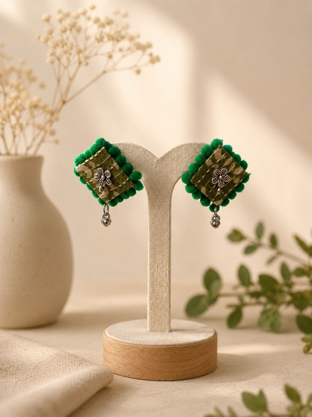 Ajrak Diamond Earrings