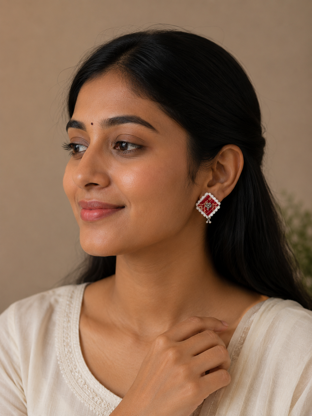 Ajrak Diamond Earrings