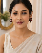 Ajrak Diamond Earrings