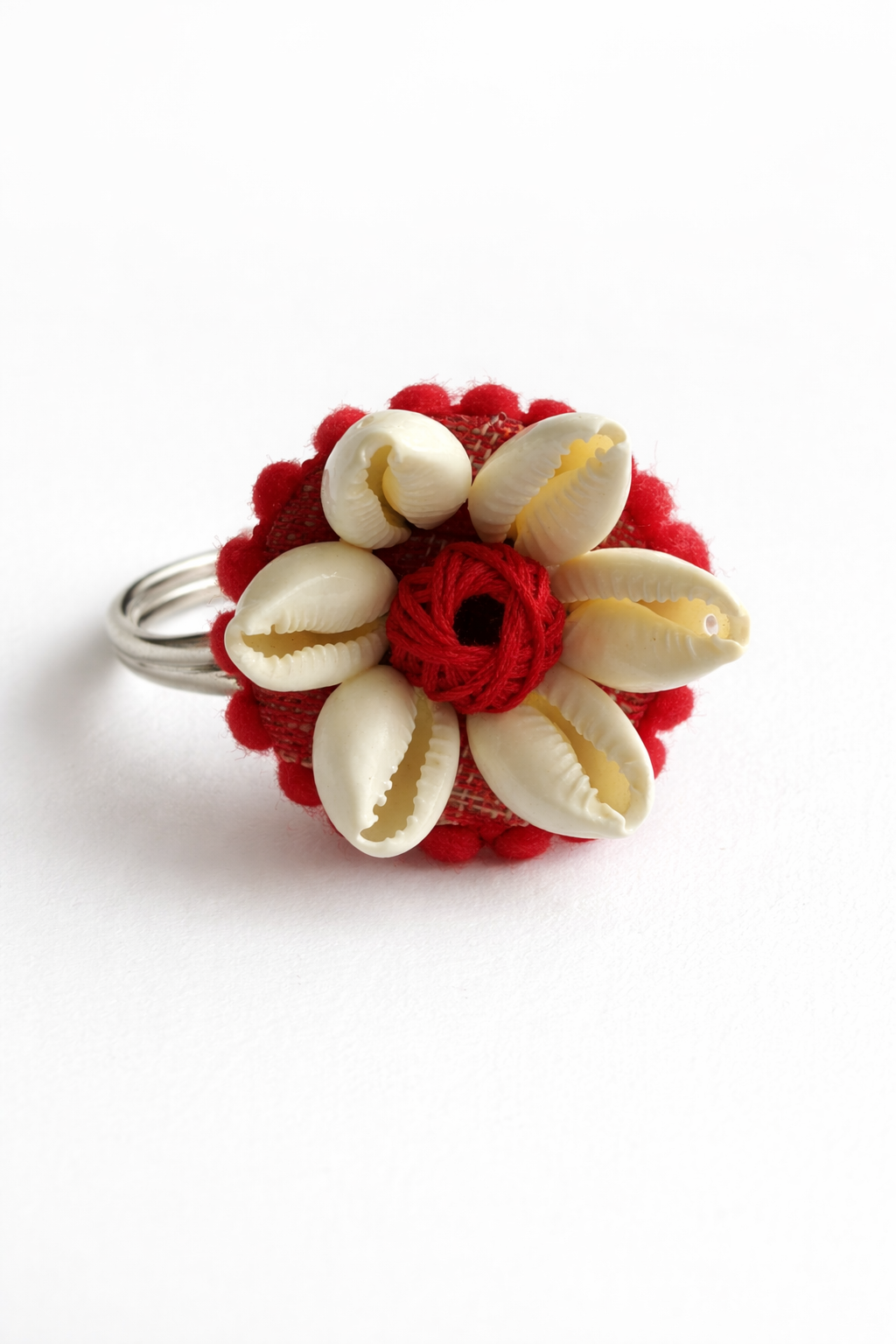 Shell Bloom Handcrafted Ring