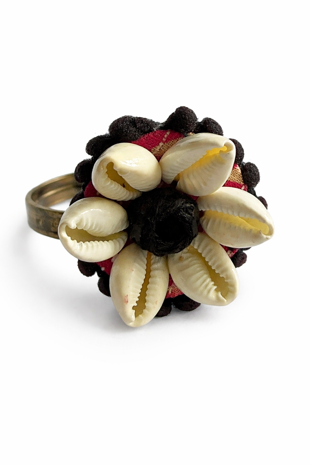 Shell Bloom Handcrafted Ring