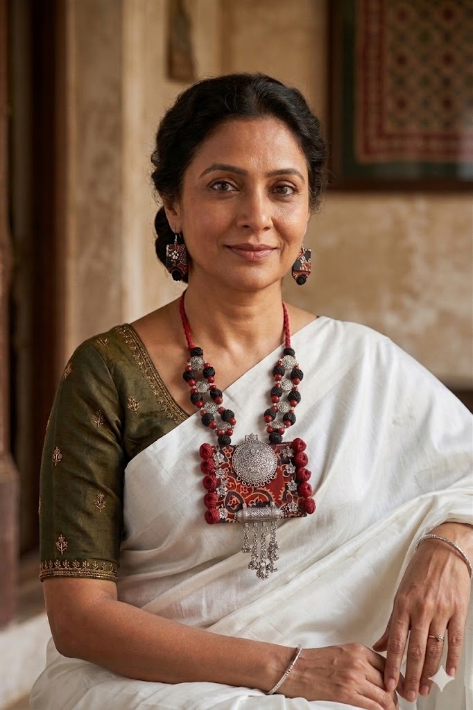 Indrani Artisan Necklace Set