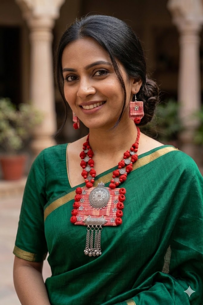 Indrani Artisan Necklace Set