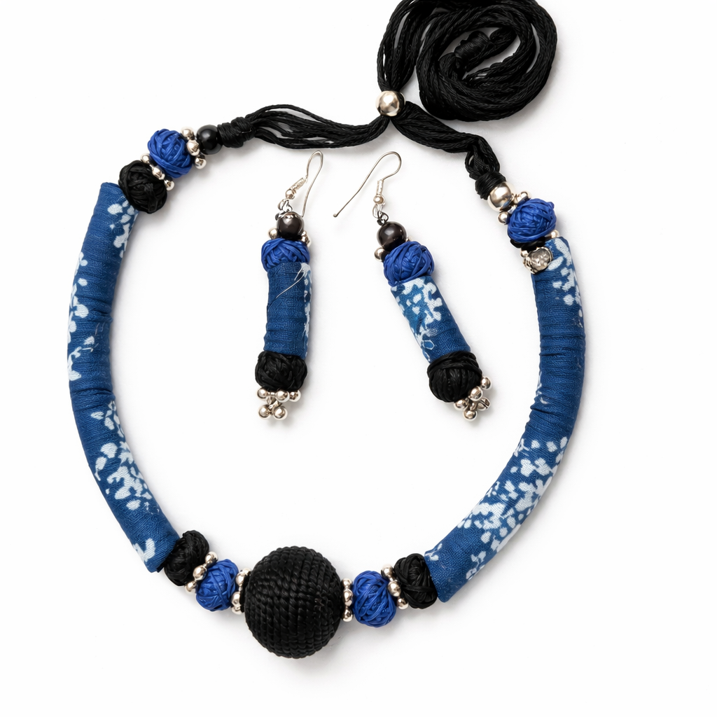 Ruhani Fabric Choker Set