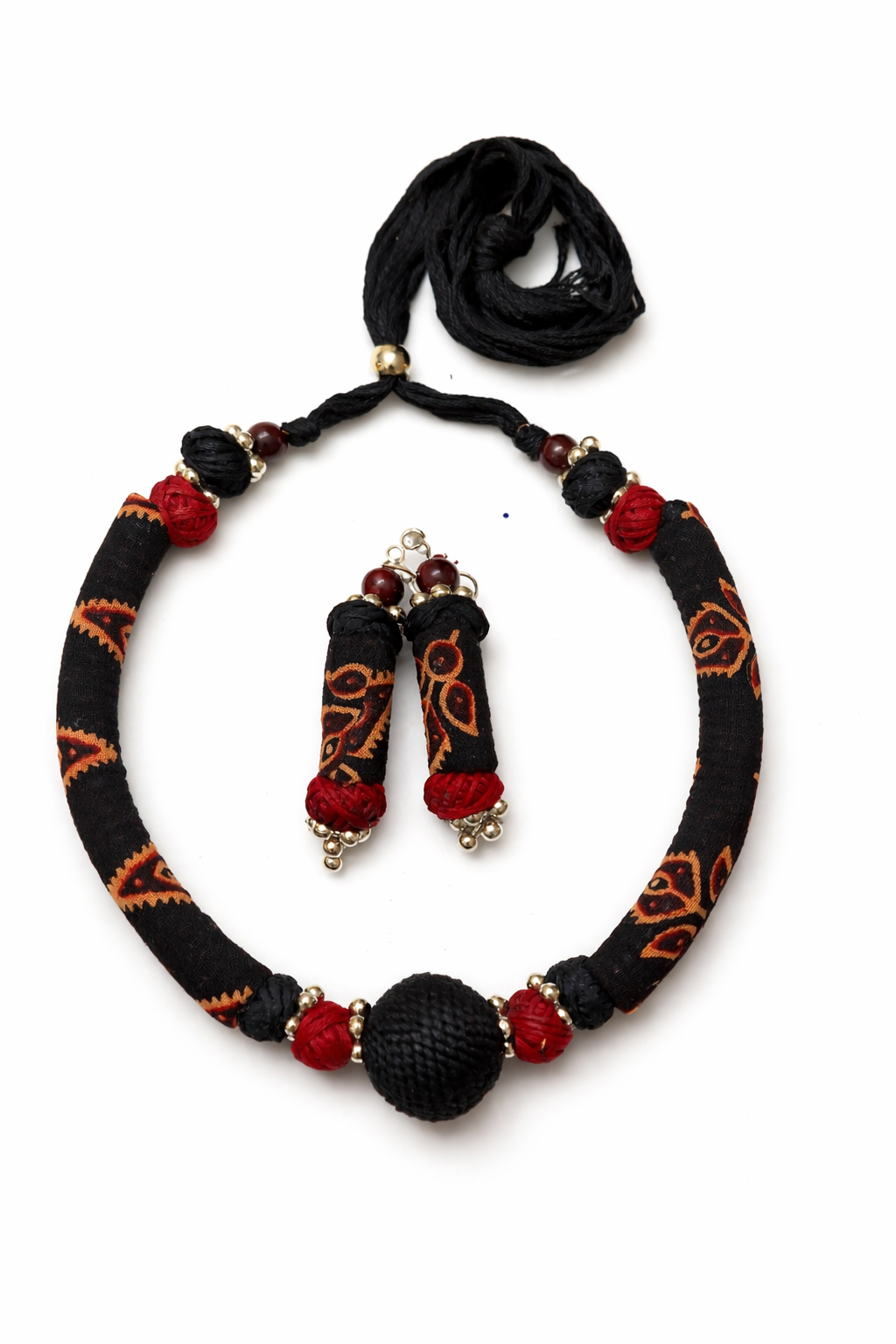 Ruhani Fabric Choker Set