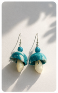 Artisan Fabric Jhumka