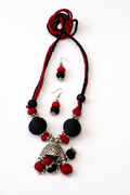 Handcrafted Jhumka Necklace Set