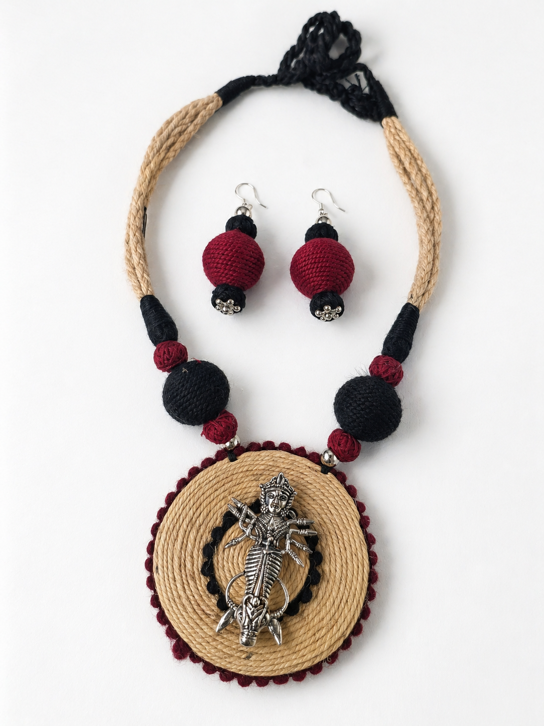 Kali Jute Necklace Set