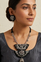 Mirror Charm Necklace Set