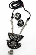 Mirror Charm Necklace Set