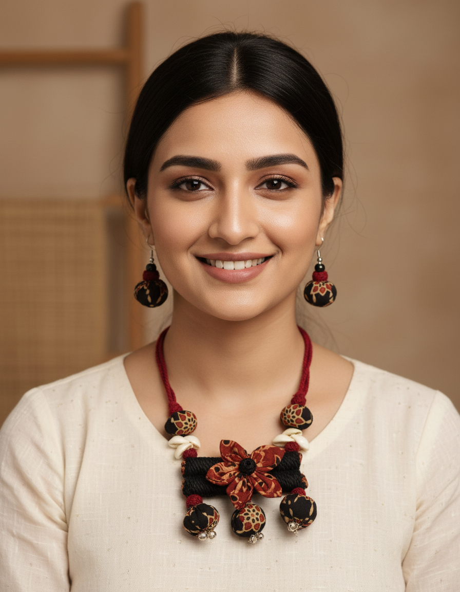 Knot Bloom Necklace Set