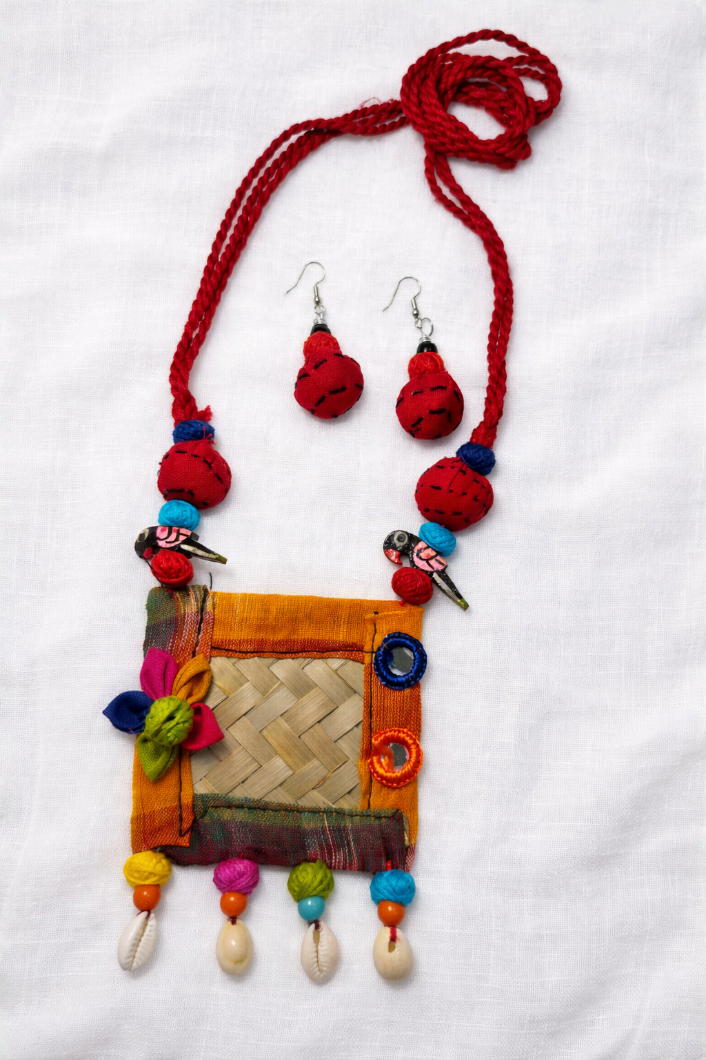 Weave Artisan Necklace Set