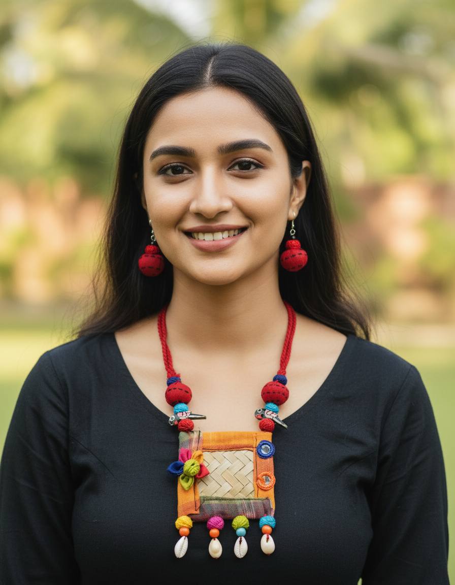 Weave Artisan Necklace Set
