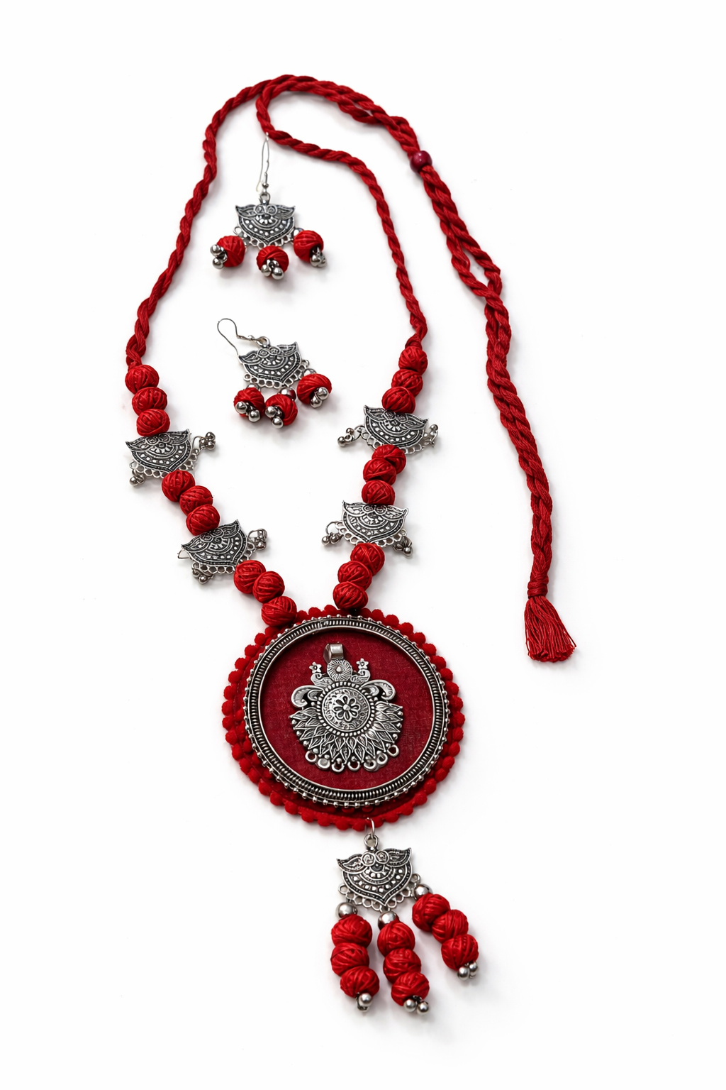 Sindoora Heritage Pendant Set