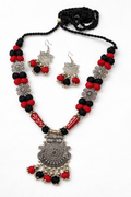 Shakti Fabric Necklace Set