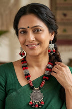 Shakti Fabric Necklace Set