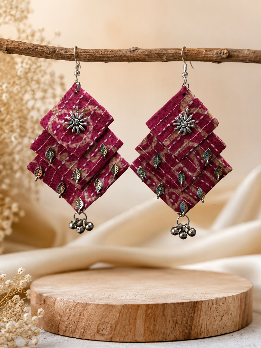 Leaf Dangler Earrings