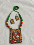 Madhubani Ganesha Fabric Set