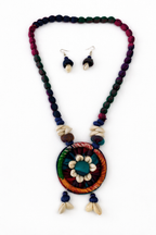 Bohemian Cowrie Shell Necklace Set