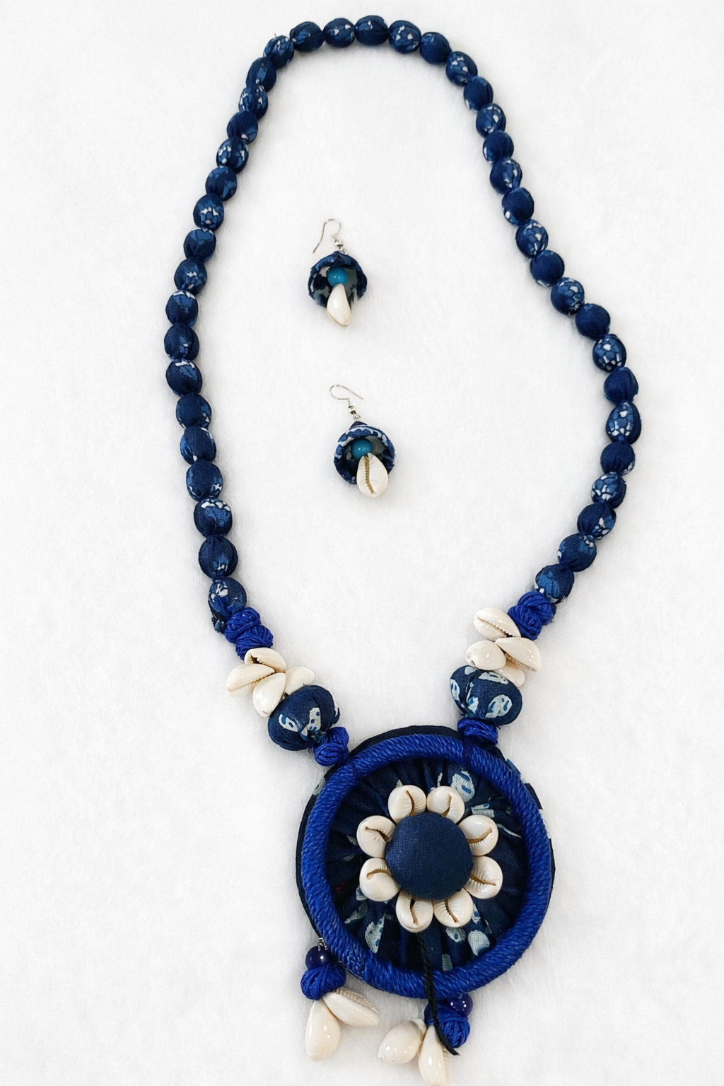 Bohemian Cowrie Shell Necklace Set