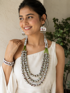 Rangrez Tribal Fabric Jewelry Set