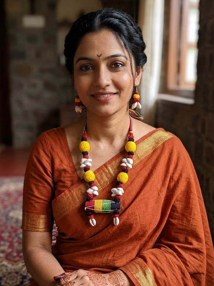 Tabla Rhythm Necklace Set