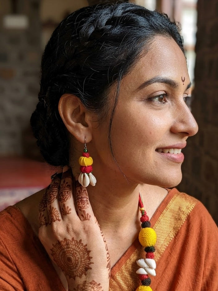 Tabla Rhythm Necklace Set