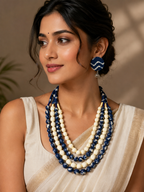 Beaded Aura Statement Set