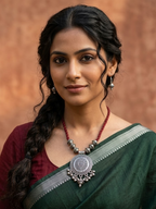 Tribal Medallion Necklace Set